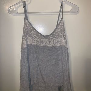 Gray Hollister Tank Top.
